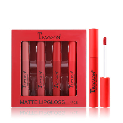 Velvet Matte Lipstick Lip-gloss Set