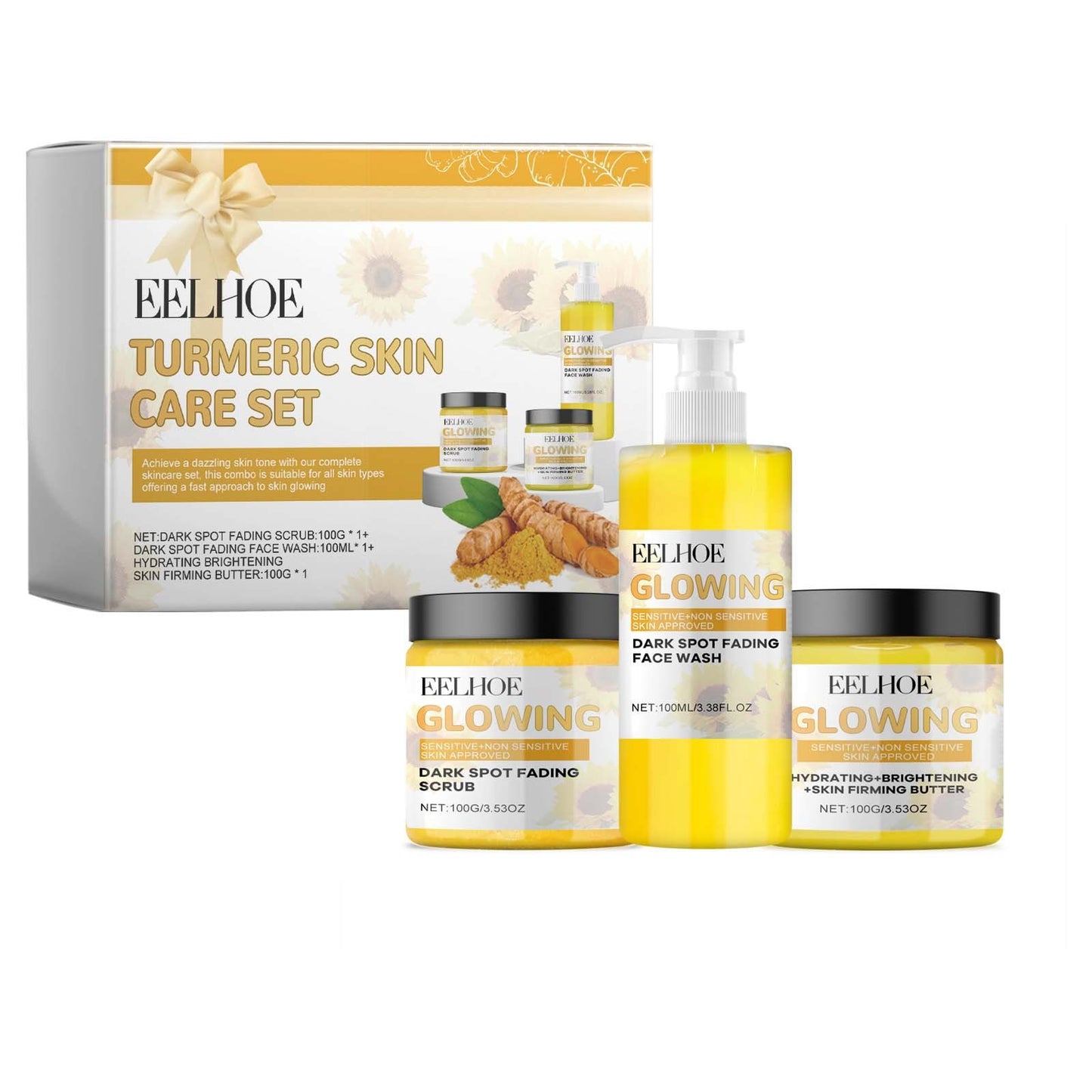 Turmeric Hydrating  Skincare Set